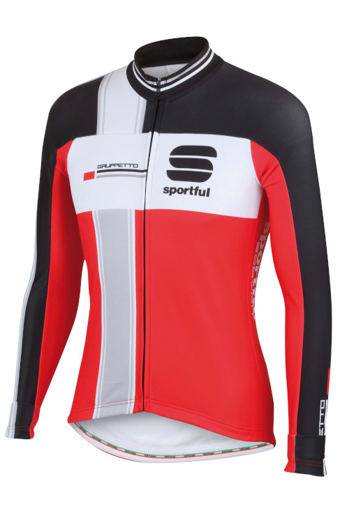 スポーツフル GRUPPETTO LS JERSEY(レッド/グレー)