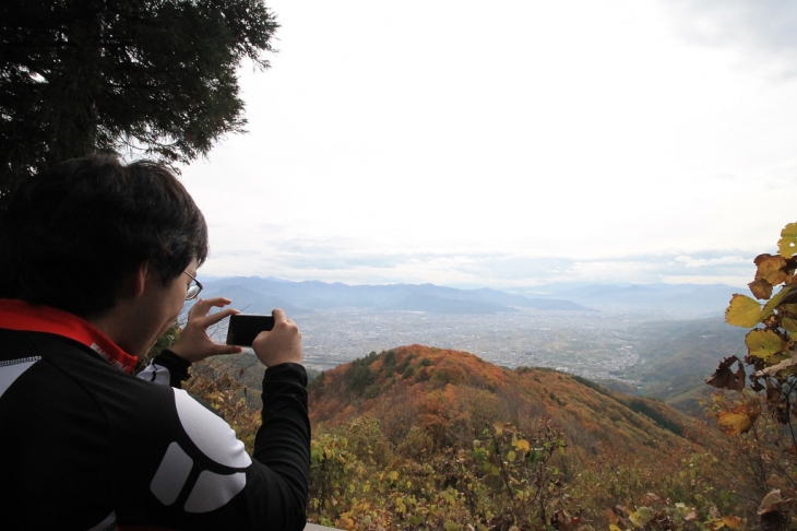 絶景に思わずパシャリ