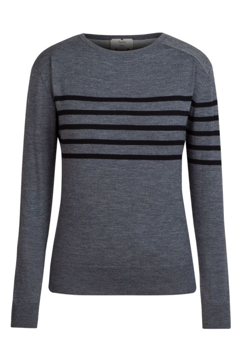 Rapha Womens Merino Breton(グレー)