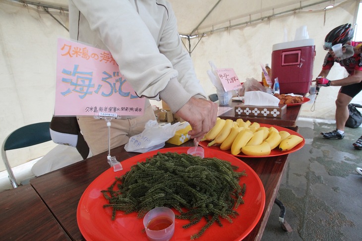 海ブドウが食べ放題