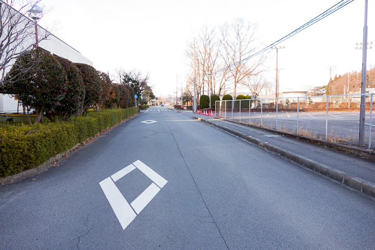 2015年那須町全日本ロードのスタート/フィニッシュ地点付近