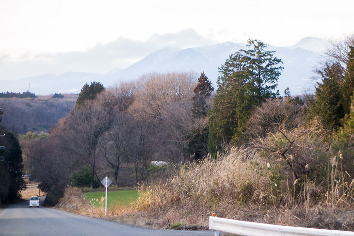 2015年那須町全日本ロードコースから那須の山々が望める
