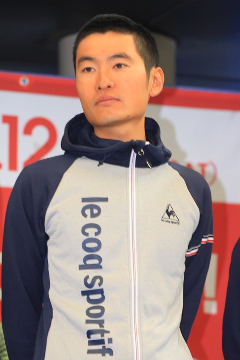 チームリーダーの才田直人 フランスで活動してきたクライマーだ