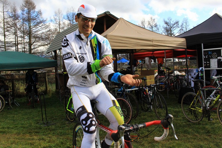 「洗濯板とウタマロ石けんの組み合わせが最強です」(山川惇太郎・Team ChainRing)