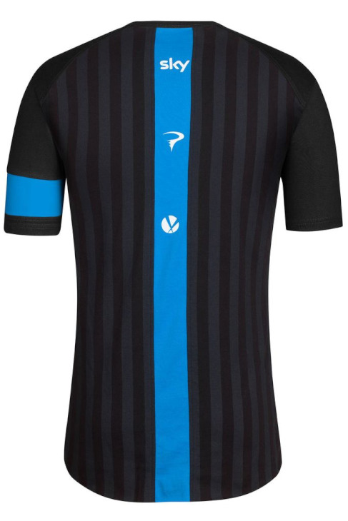 Rapha Team Sky Supporter T-Shirt（Black、背面）