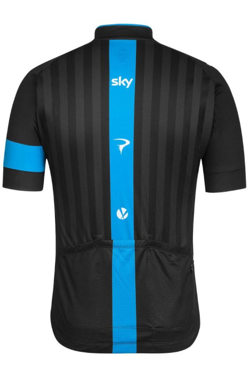 Rapha Team Sky Replica Jersey（Black、背面）