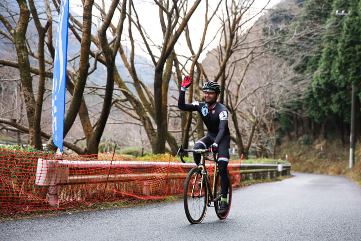 C1　優勝した矢野大介（SPEEDVAGEN CYCLOCROSS TEAM）