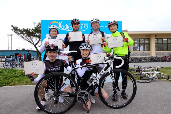 初めて家族揃ってサイクルイベントに出場。50km完走だ!