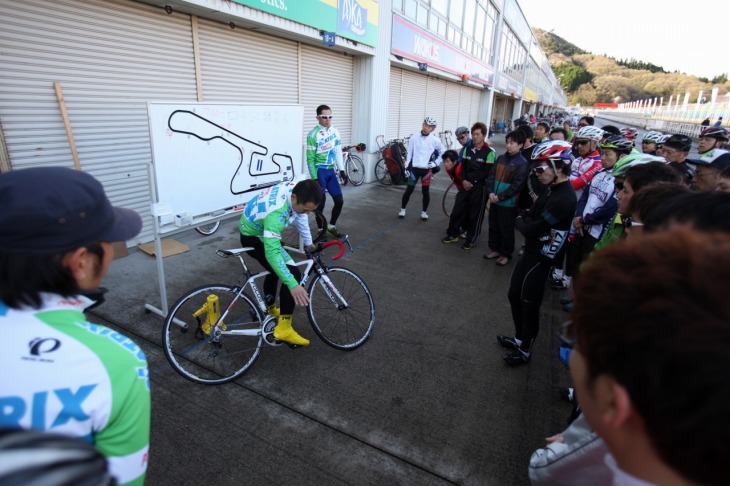 マトリックスの選手による安全講習会