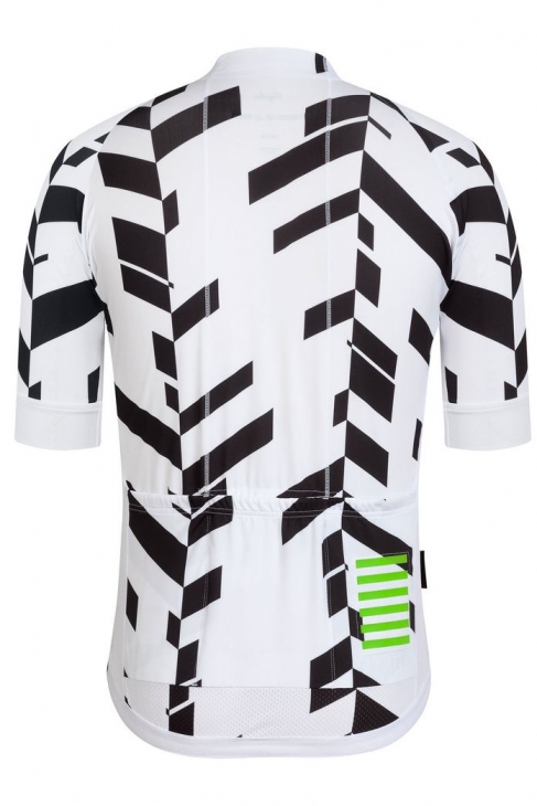 Rapha Pro Team Jersey Data Print（ホワイト、背面）