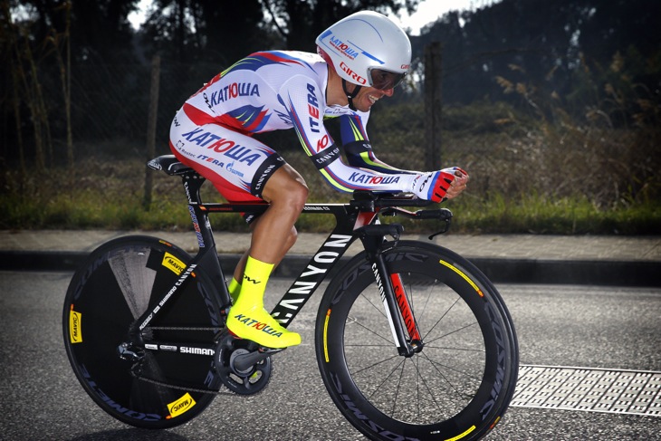 31秒遅れステージ132位のホアキン・ロドリゲス（スペイン、カチューシャ）