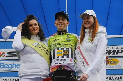 初のヨーロッパレース優勝、ステージレース優勝を成し遂げたルイス・メンテス（南アフリカ、MTNキュベカ）