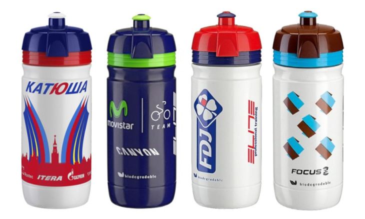 エリート CORSA TEAM 550ml（左からカチューシャ、モビスター、FDJ、AG2Rラモンディアール）