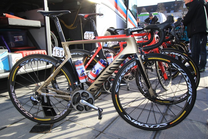 アレクサンダー・クリストフ(ノルウェー、カチューシャ)のキャニオン AEROAD CF SLX