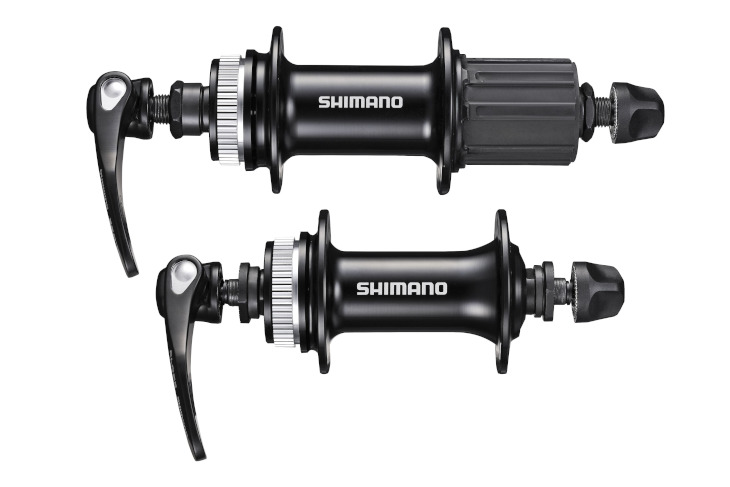 シマノ FH-RS505（上段）、HB-RS505（下段）