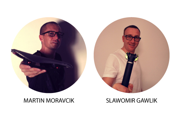 モーガウ社の共同創設者であるマーティン・モラヴィック氏とスラヴェック・ガウリク氏