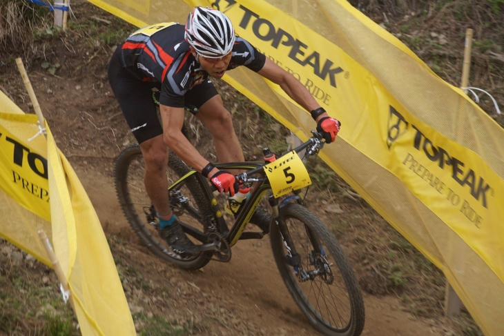 追い上げて3位になったのは恩田祐一 (BH RACING MTB TEAM)