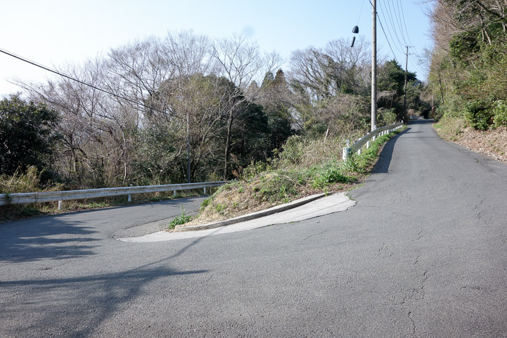 いなべステージ　南部の鋭角コーナー