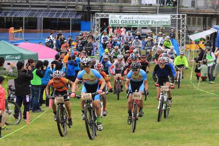 MTB一色に染まる人気イベント「AKI GREEN CUP Festival」