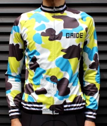GRIDE サマーロングスリーブジャージ(LS-16、カモ)