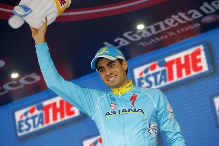 ステージ優勝を果たしたミケル・ランダ(スペイン、アスタナ)