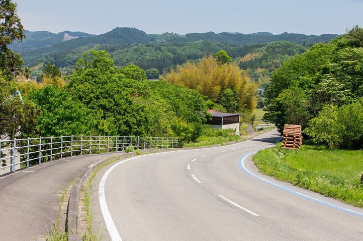 コース途中には500m〜900mの登りが6つ登場する