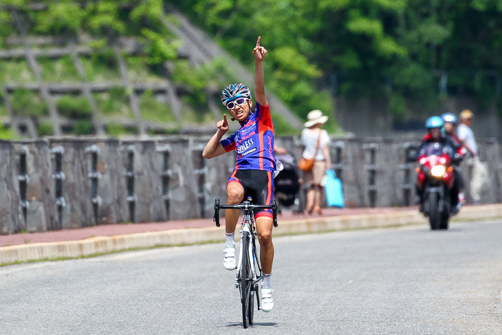 長野県国体予選ロード　少年フィニッシュ