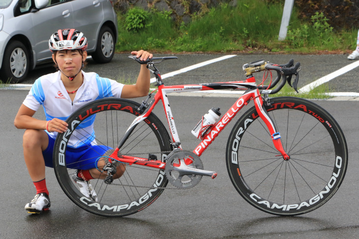 2位 雨宮耕基さん（山梨学院大）ピナレロ FP1