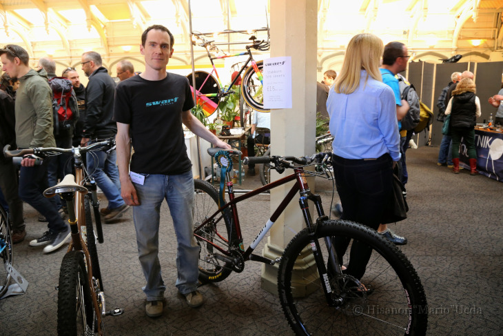 「普段使い」のMTBを展示したSwarf Bicycles