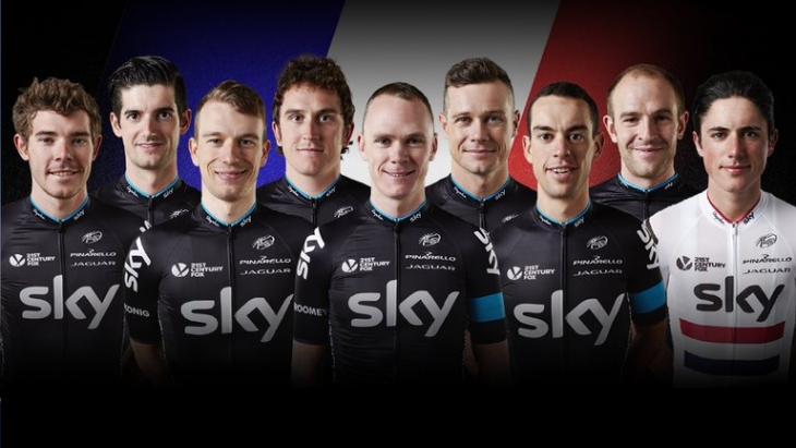 ツール・ド・フランス2015チームスカイ布陣