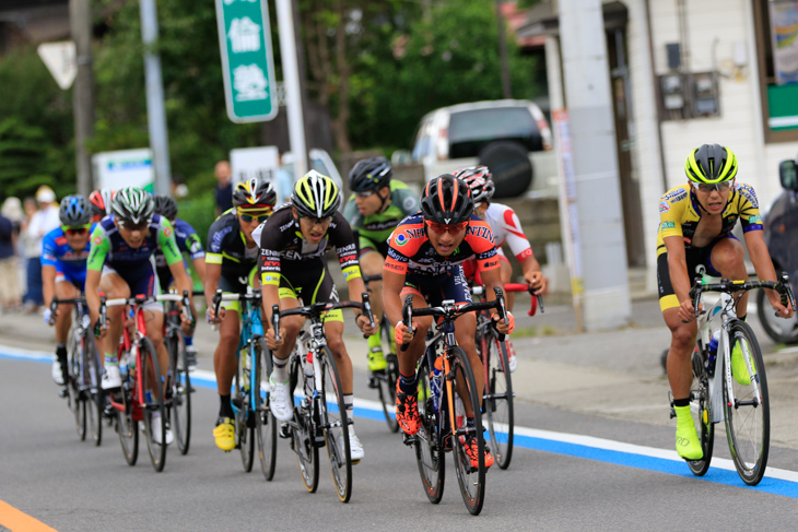 那須ブラーゼンの選手も活躍した全日本選手権2015のコースを走る1日目