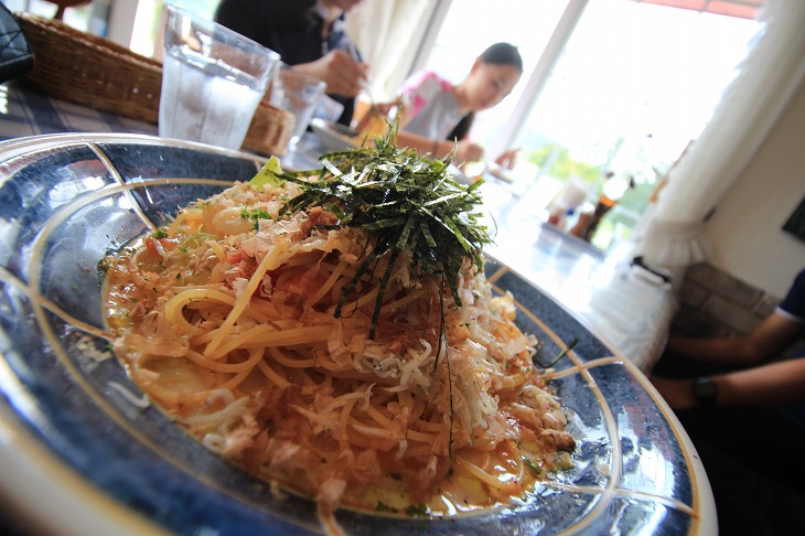 アルデンテに茹であがったパスタ