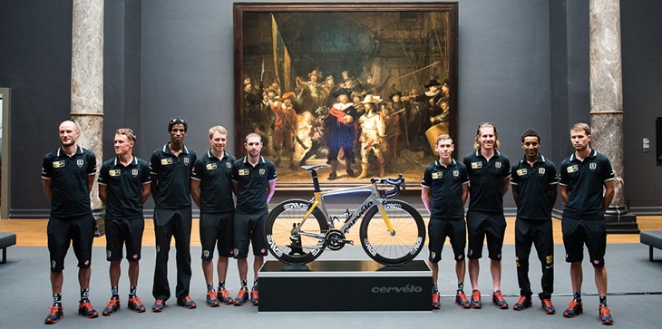 アムステルダム国立美術館で開催された、MTNキュベカのチームプレゼンテーション