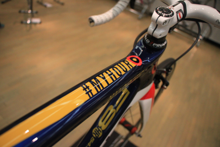ウィギンズのアワーレコード応援キャンペーンのハッシュタグ「#MYHOUR」