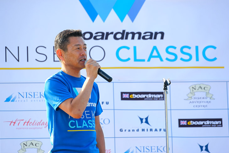 大会牽引役の倶知安観光協会 本田哲会長