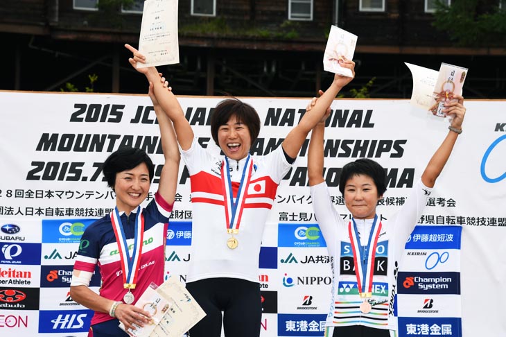 女子エリート 表彰式