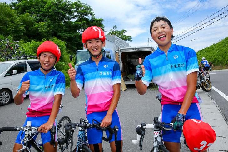 Y/ジュニア男子 上位に入った地元学校法人石川高等学校勢