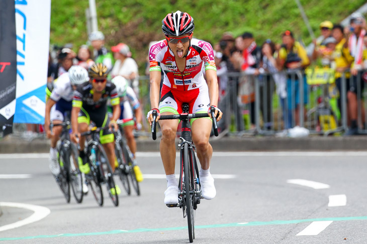 2位は増田成幸(宇都宮ブリッツェン)