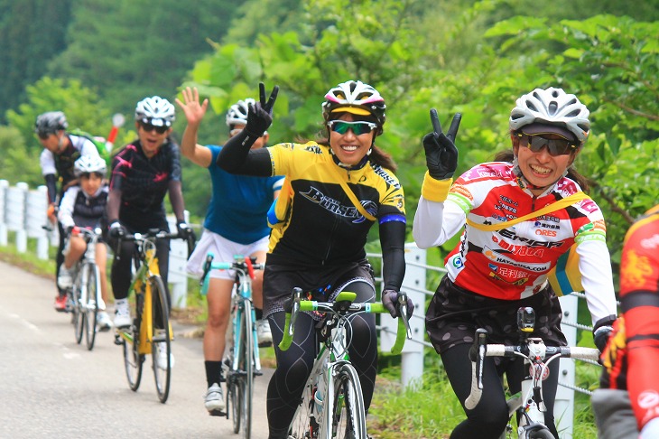 60kmコースは女性比率が高い！