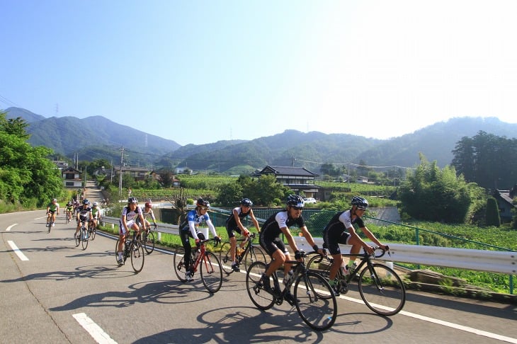 初回大会となった戦国ヒルクライムin大弛峠