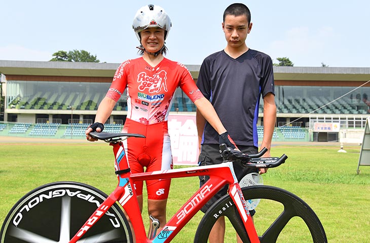 小沼美由紀さんと長男の良太郎君