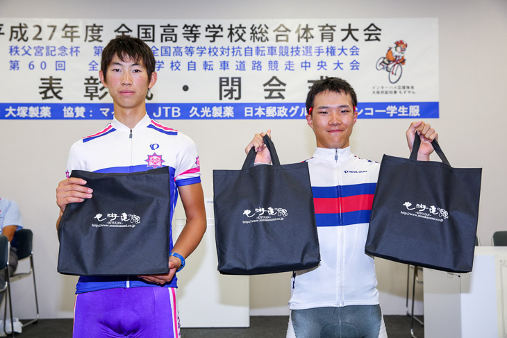スプリント賞、1回目 沢田桂太郎(東北)、2・3回目 大前翔(慶応)