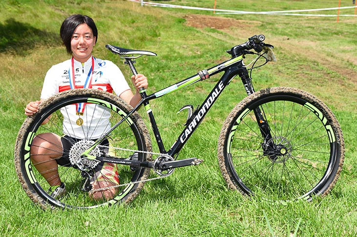 山田夕貴（TEAM BG8 A）が駆るキャノンデール F-SI CARBON TEAM