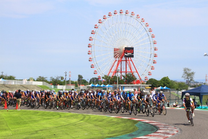 鈴鹿サーキットが舞台となるシマノ鈴鹿ロード（写真は昨年大会より）