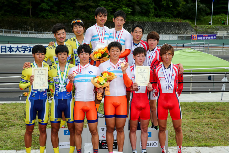 4kmチームパーシュート 表彰