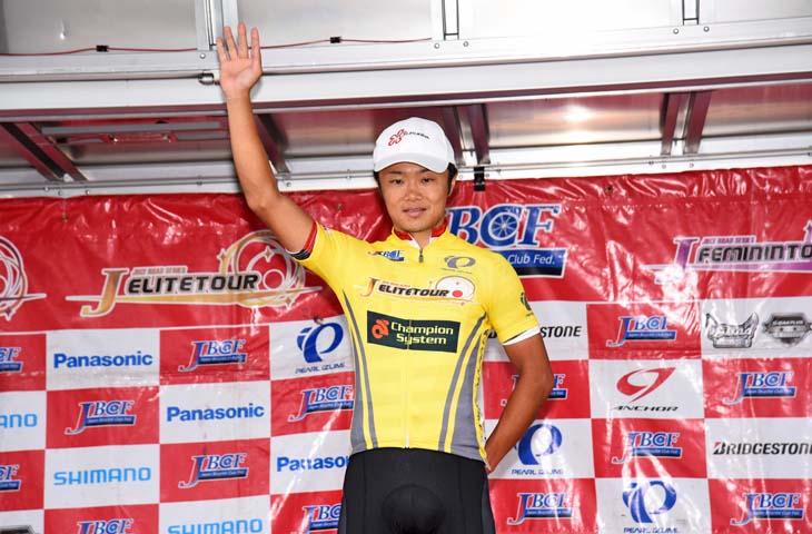 Jエリートツアーリーダーは佐藤信哉(VC Fukuoka)