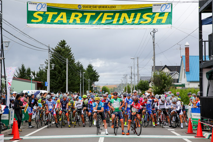 第2ステージは十勝岳を巡る158.8km