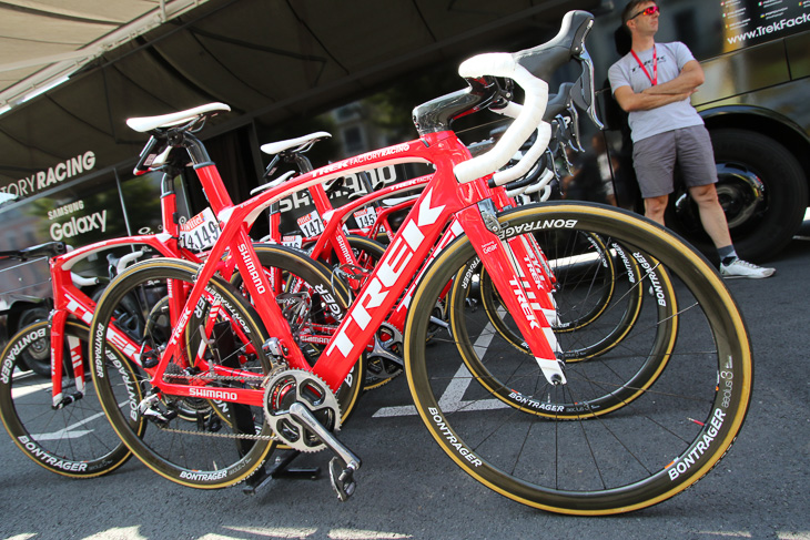 アイマル・スベルディア(スペイン、トレックファクトリーレーシング)のトレック Madone 9