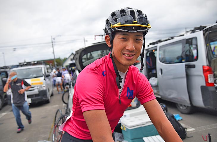 インカレチャンピオンの吉田悠人（日本大学）