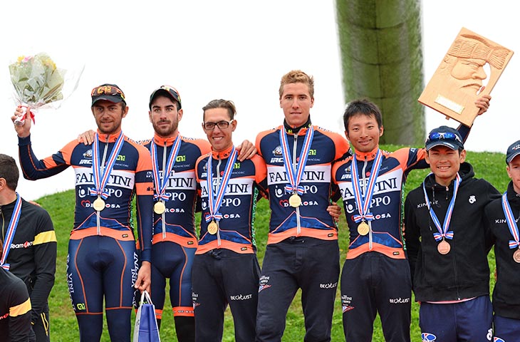 NIPPO-ヴィーニファンティーニの一員として個人とチームの総合優勝に貢献